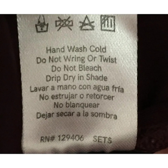 Venus Embroidered one piece Halter Burgundy women's size 6 swimsuit - Picture 5 of 9